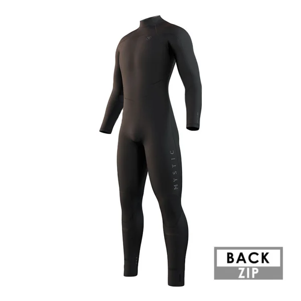Combinaison mystic marshall 5/3 backzip noir