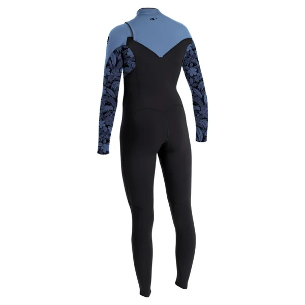 Combinaison neoprene femme o neill epic 4-3 frontzip noir stormy