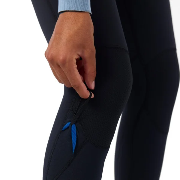Combinaison neoprene femme o neill hyperfreak 4-3+ front zip noir-bleu