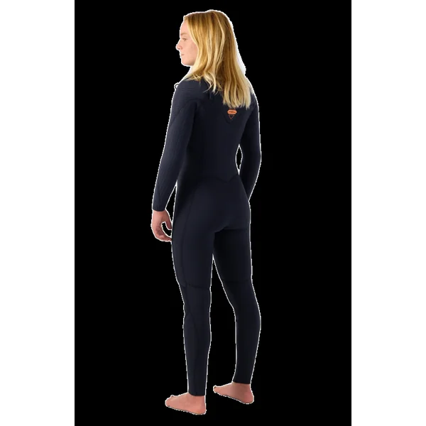 Combinaison neoprene femme oneill hyperfreak 5-4+ chest zip noir