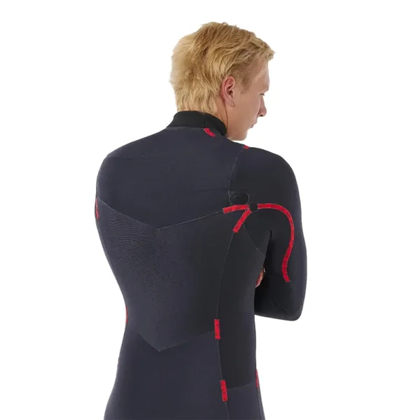 Combinaison neoprene rip curl dawn patrol pro cz 4/3 red
