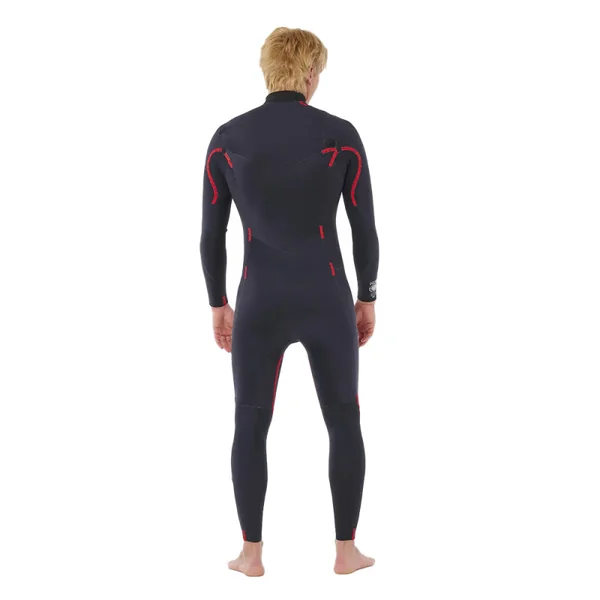 Combinaison neoprene rip curl dawn patrol pro cz 4/3 red
