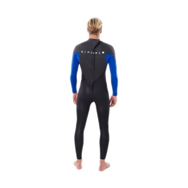 Combinaison neoprene rip curl omega 4/3 back zip steamer blue