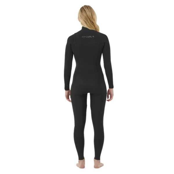 Combinaison Néoprène Femme RIP CURL DAWN PATROL PRO 3/2mm Chest Zip Noir