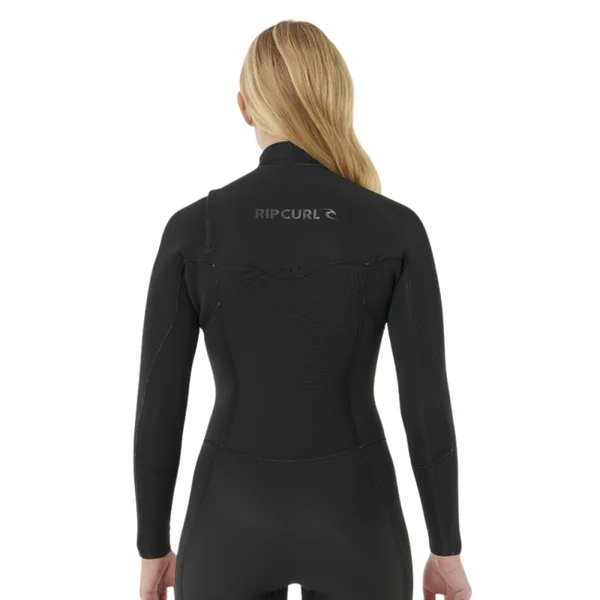 Combinaison Néoprène Femme RIP CURL DAWN PATROL PRO 3/2mm Chest Zip Noir