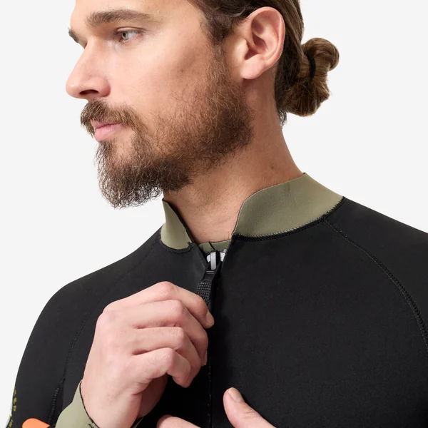 Combinaison néoprène longe-côte intégrale 3/2 double zip Homme - classic