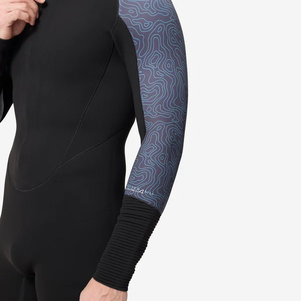 Combinaison néoprène longe-côte shorty 4/3 double zip Homme - optimizer