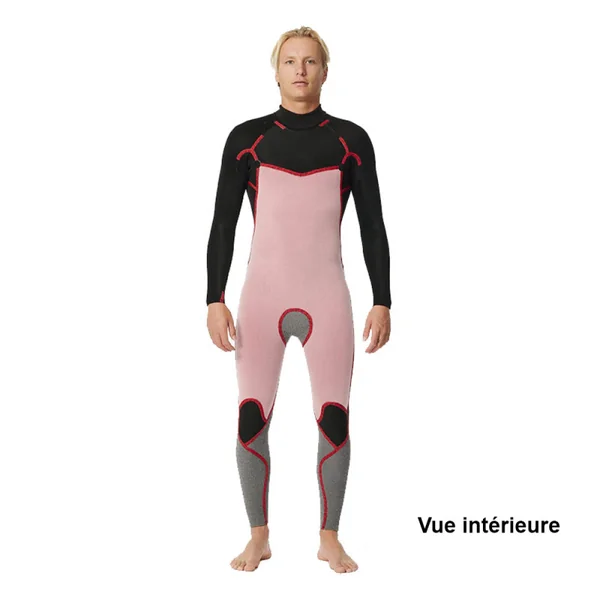 Combinaison rip curl dawn patrol gb stmr 5-3 bz noir