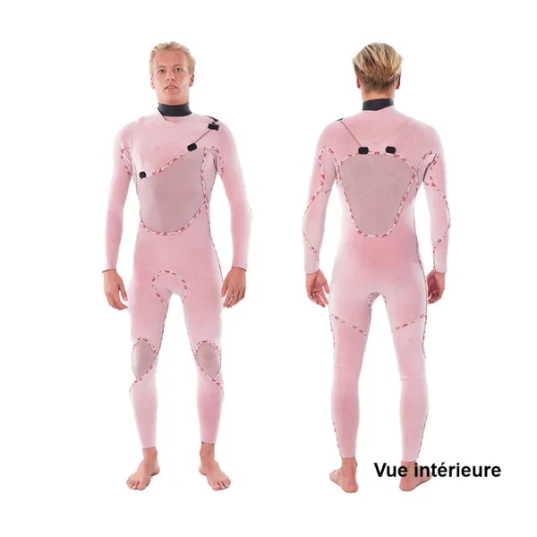 Combinaison rip curl flashbomb 5-3 frontzip noir