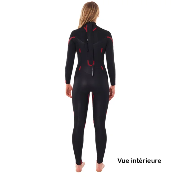 COMBINAISON RIP CURL OMEGA WOMAN 4/3 BZ BLACK
