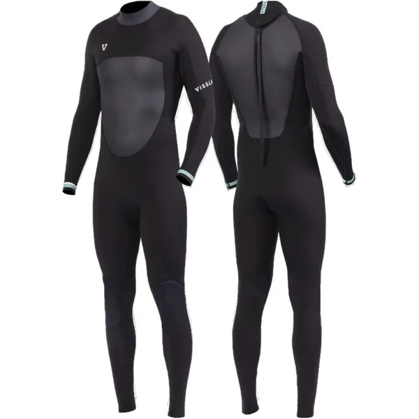 COMBINAISON VISSLA EASY SEAS 3/2MM BACKZIP NOIR