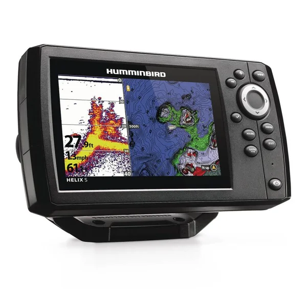 Combinés sondeurs-gps helix 5 g3 2d ds chirp sonde ta - humminbird