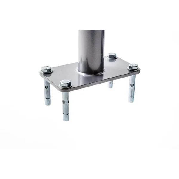 Console Au Sol Réglable Barre De Danse Dinamica Ballet - Isa-Fix Argent