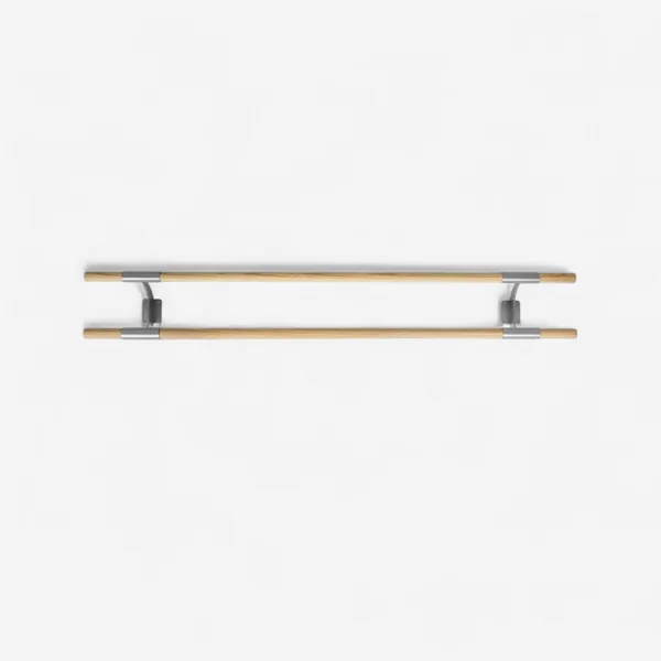 Console Murale Barre Danse Dinamica Ballet - Arabesque Double Argent