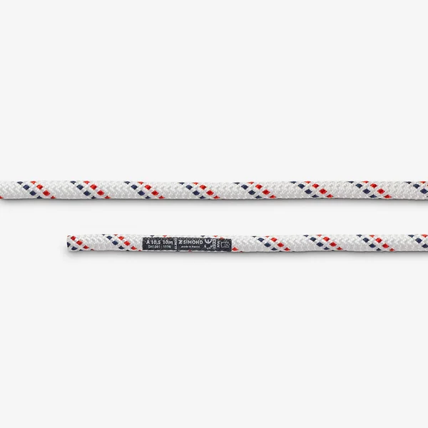 Corde semi-statique 10,5 mm X 10 m - STAT 10,5 Blanche