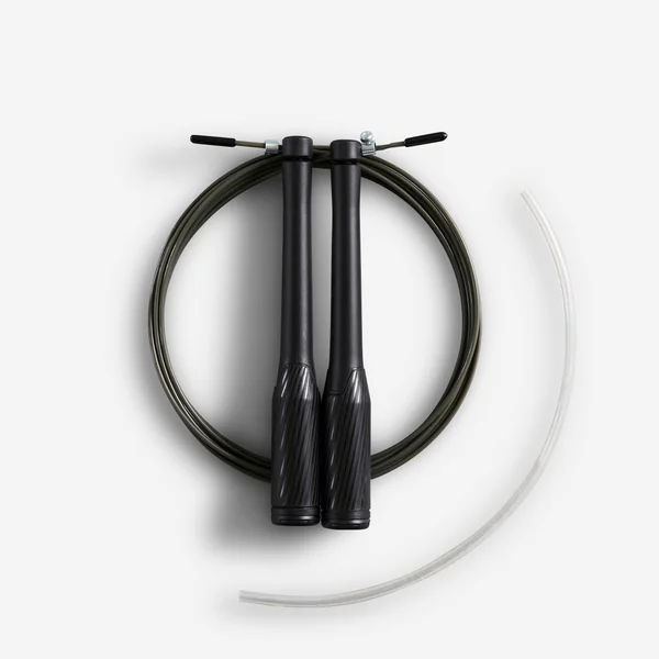 Corde à sauter de cross training vitesse - speed rope noire