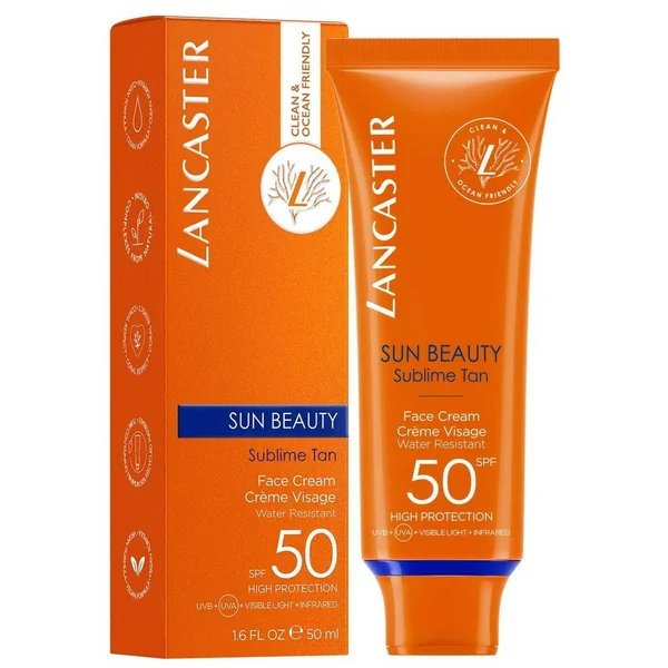 Crème Visage Confort Bronzage Lumineux Spf50 - Sun Beauty