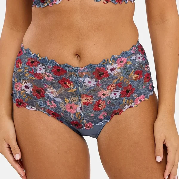 Culotte Arum Mosaïc Imprimé Fleurs Givrées multicolore Sans Complexe