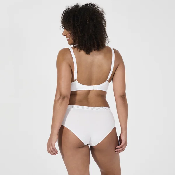 Culotte blanc en coton Bestform