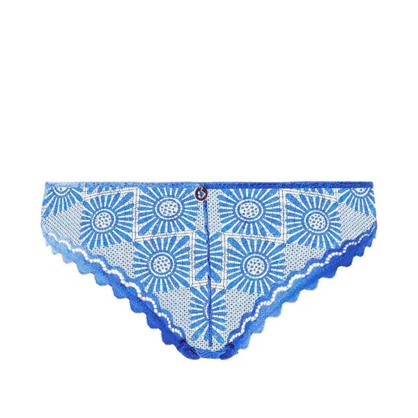 Culotte bleu Lison Morgan Lingerie