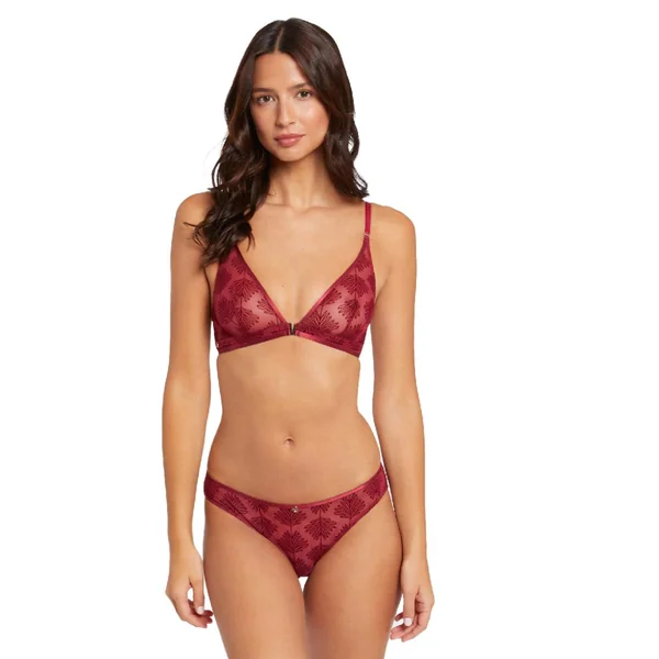 Culotte bordeaux Alixa rouge Morgan Lingerie