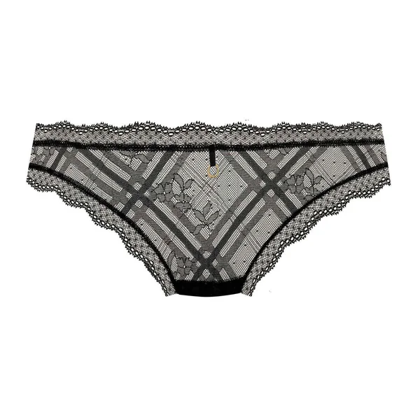 Culotte brésilienne en dentelle brodée