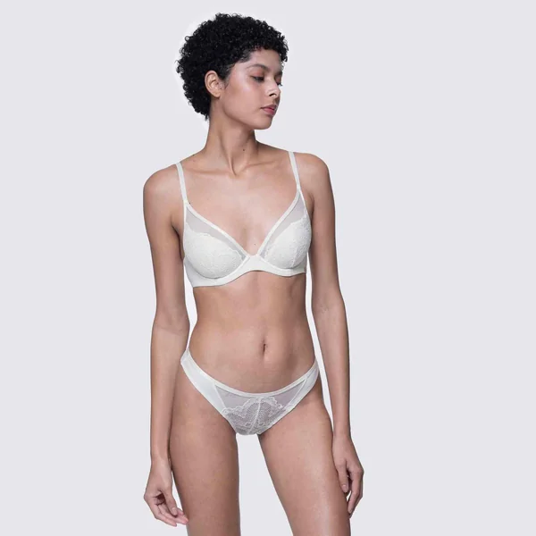 Culotte brésilienne - Ivoire PRECIOUS