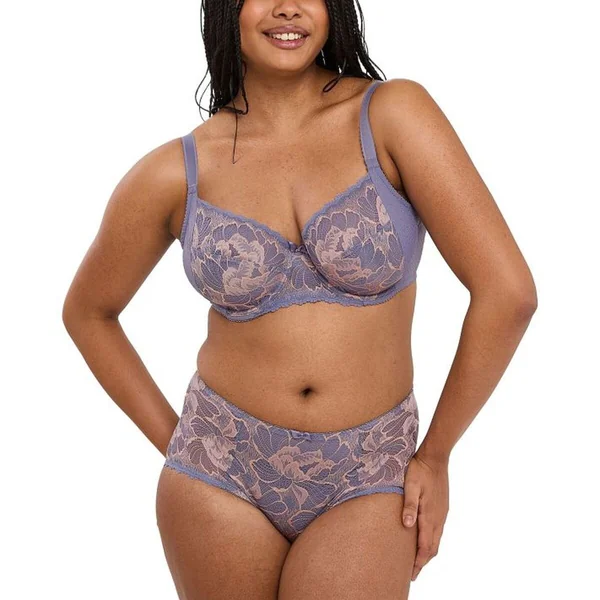Culotte Capucine Gris & Rose Pâle Sans Complexe CAPUCINE