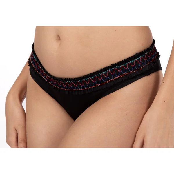 Culotte de bain brésilienne Noire Riad
