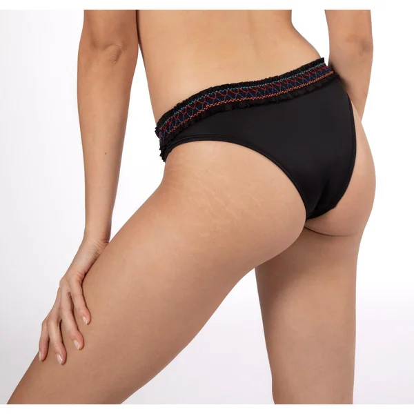 Culotte de bain brésilienne Noire Riad