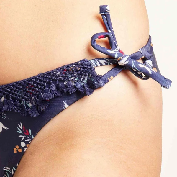 Culotte de bain classique Bleue