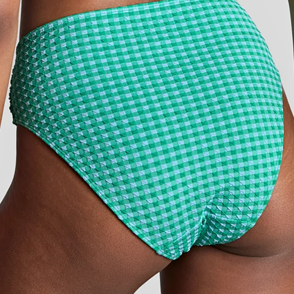 Culotte de bain froncée green Panache Maillot
