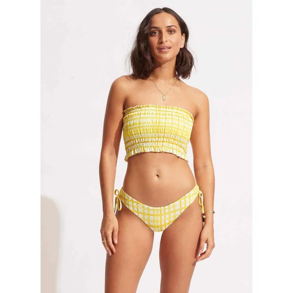Culotte de bain nouettes - Jaune
