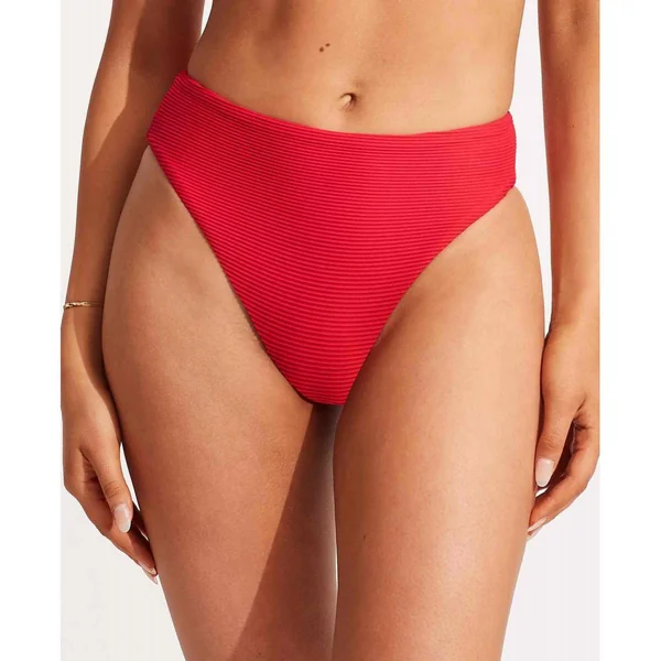 Culotte de bain taille haute