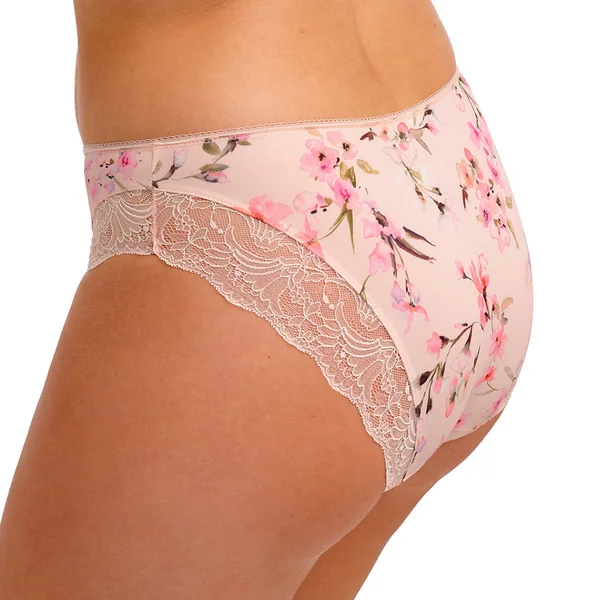 culotte en dentelle imprimée rose Fantasie