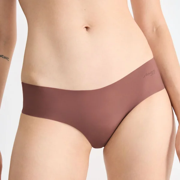 Culotte Hipster marron en microfibre Sloggi