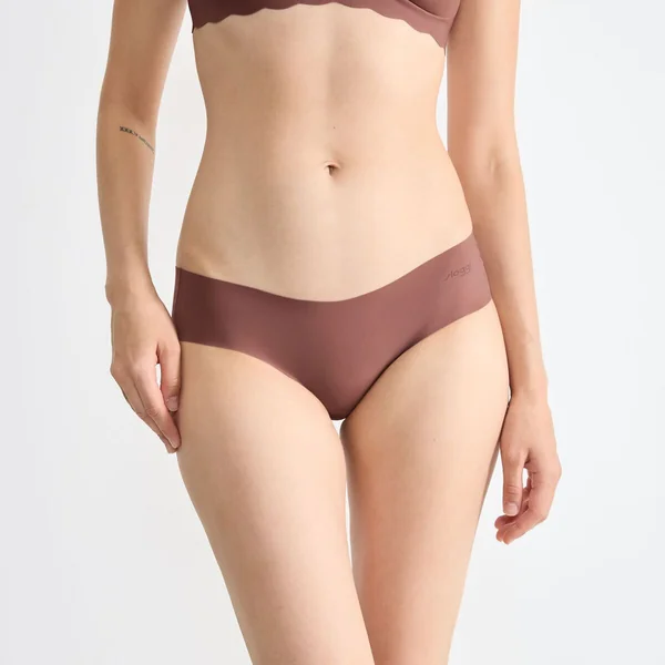 Culotte Hipster marron en microfibre Sloggi