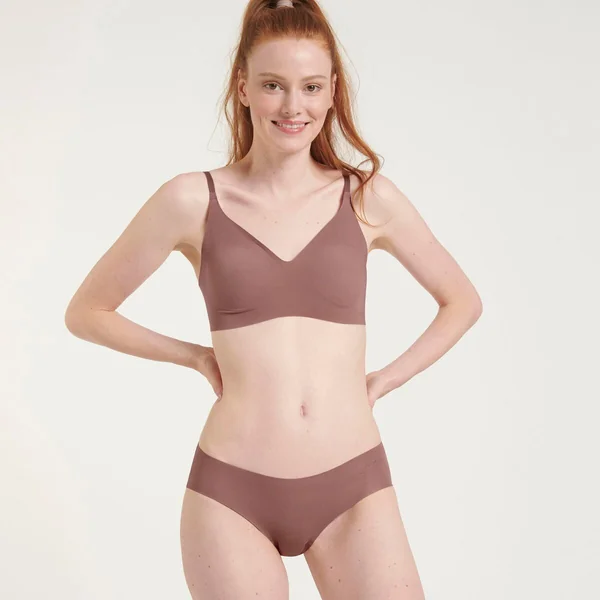 Culotte Hipster marron en micromodal Sloggi