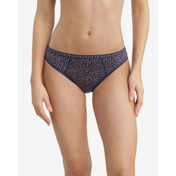 Culotte menstruelle bio flux moyen Bleu