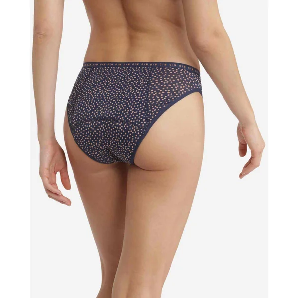 Culotte menstruelle bio flux moyen Bleu