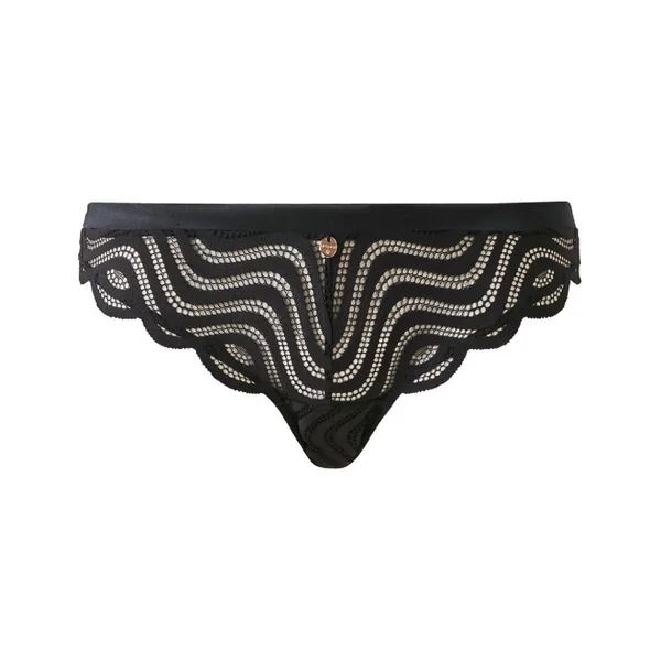 Culotte noire Romane Morgan Lingerie