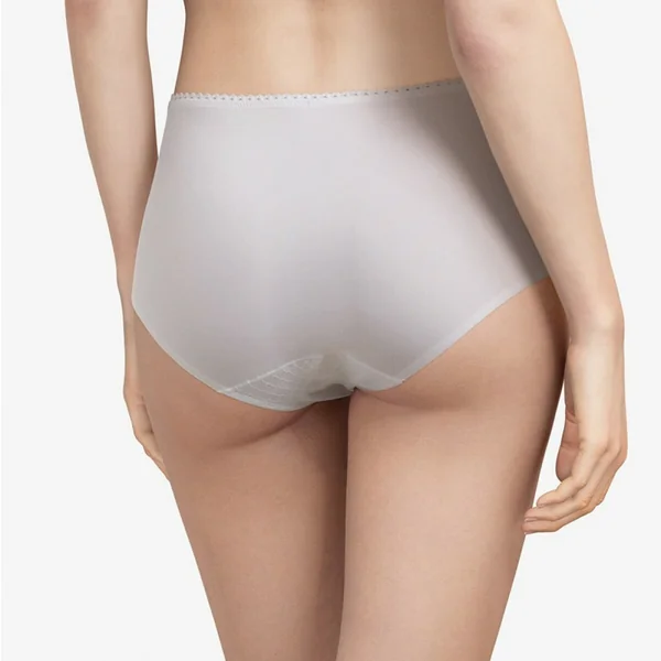 Culotte taille haute blanche