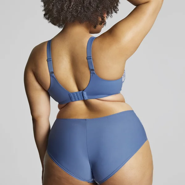 Culotte taille haute bleue Sculptresse