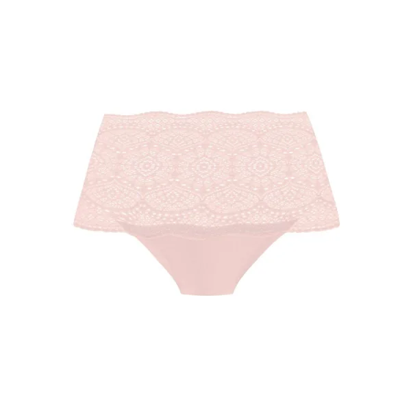 Culotte taille haute en dentelle stretch invisible