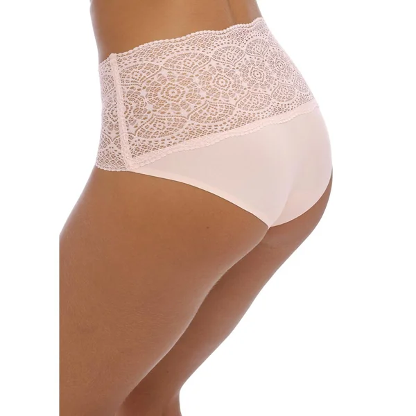 Culotte taille haute en dentelle stretch invisible