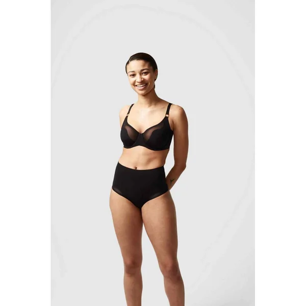 Culotte taille haute - Noir