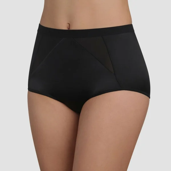 Culotte taille haute noire Playtex