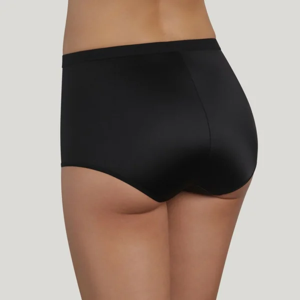 Culotte taille haute noire Playtex