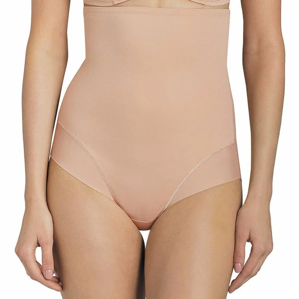 Culotte taille haute sculptante beige