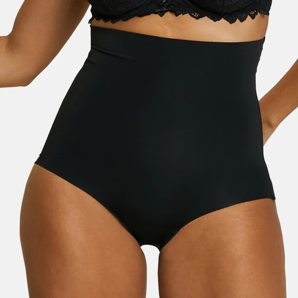 Culotte taille haute sculptante - Noir